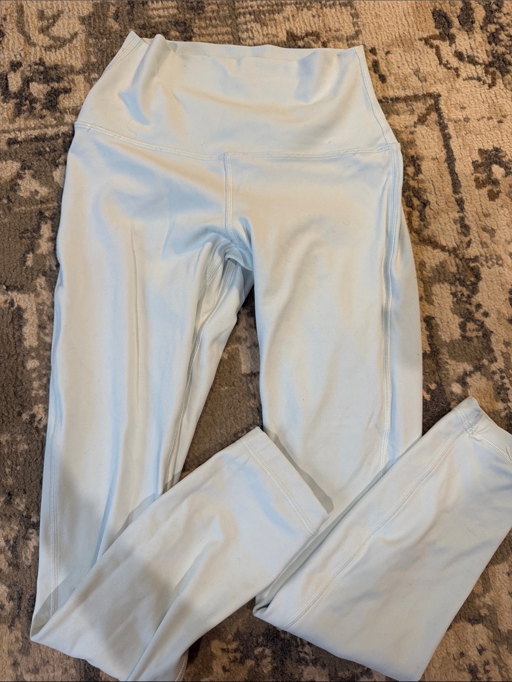 Lululemon Align Light Blue High-Waist Active Leggings 25”